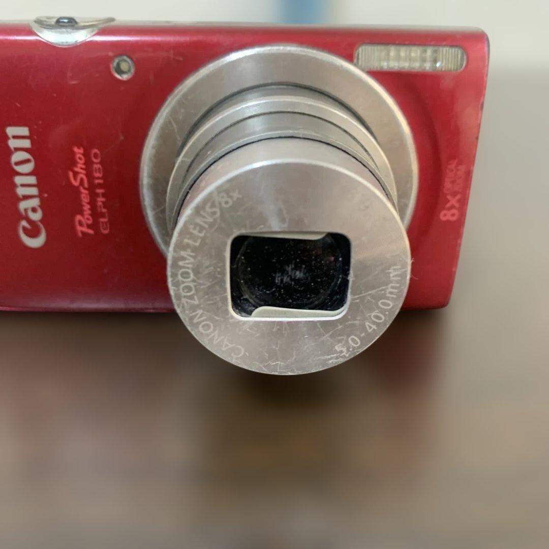【ジャンク品】Canon IXY180 PC2275 レッド