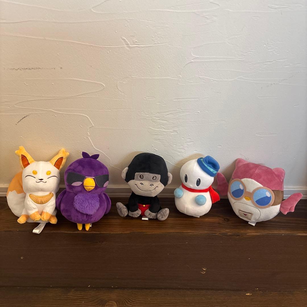 ドズル社キャラクターぬいぐるみセット