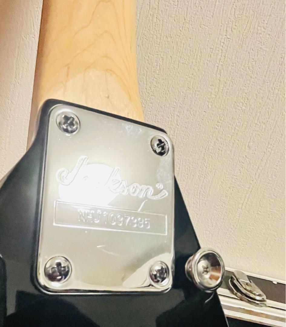 Jackson KING-V Floyd Rose　ジャクソン フライングV 黒