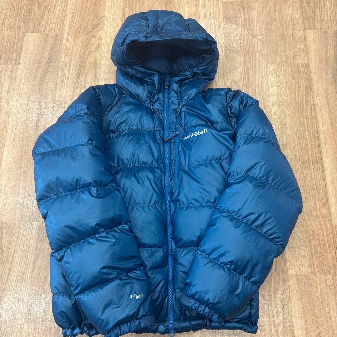 【mont-bell】モンベルライトアルパインダウン希少カラー　ブルー　L