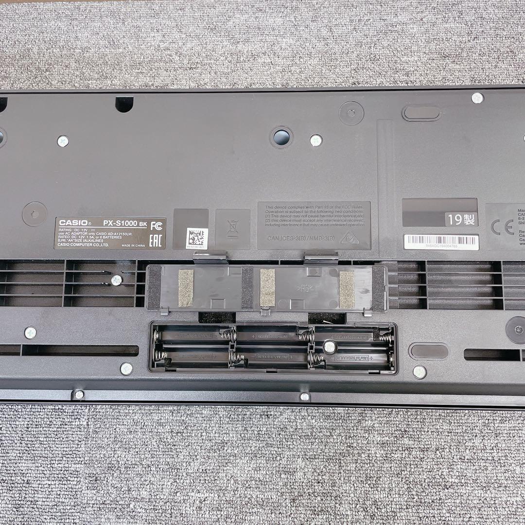 CASIO PriviA px-s1000 黒 電子ピアノ 動作確認済み