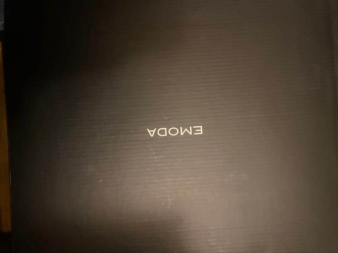 【EMODA】ルーズフレアカバーフィットブーツ