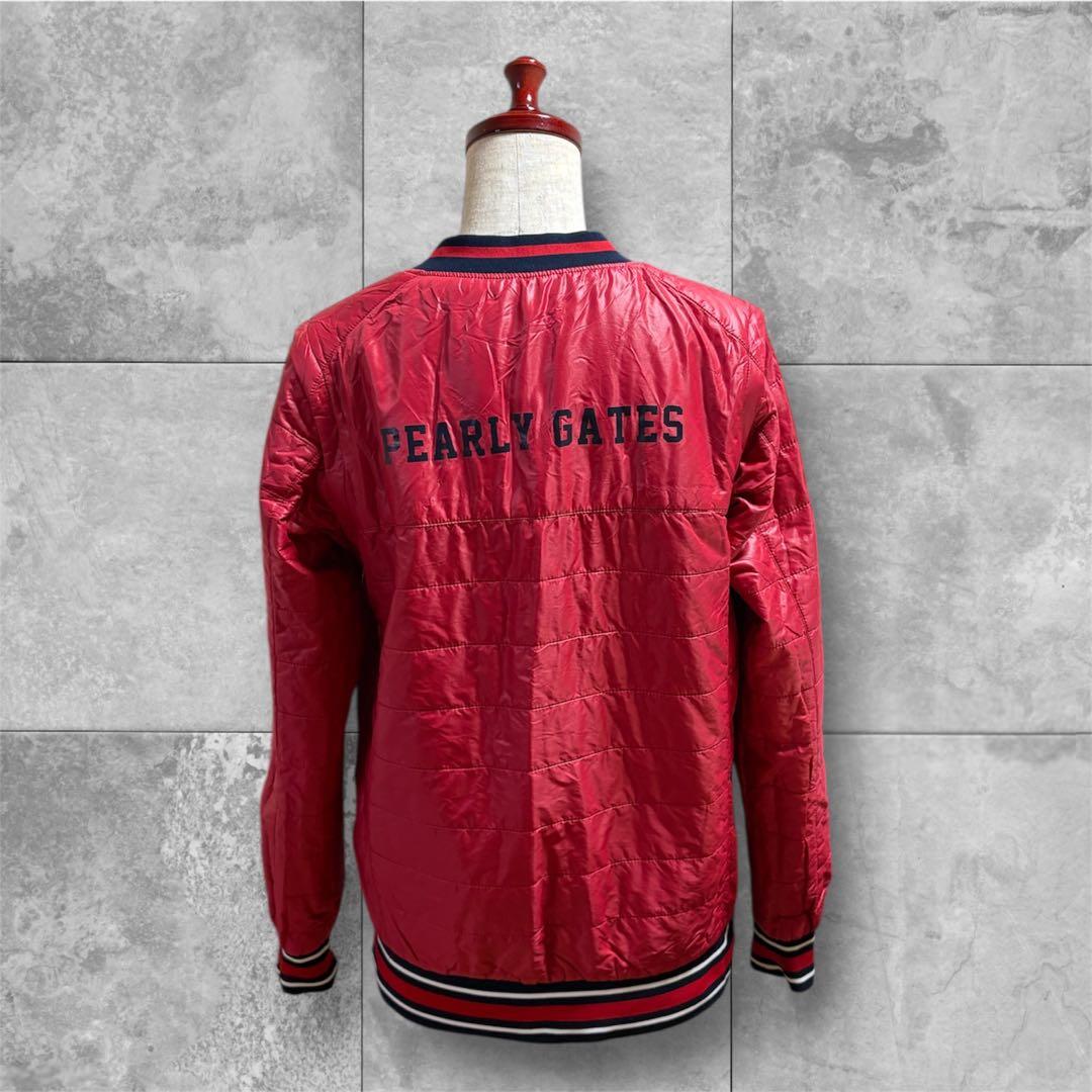 【美品】パーリーゲイツ リバーシブル スニード サイズ2 ネイビー✖️レッド