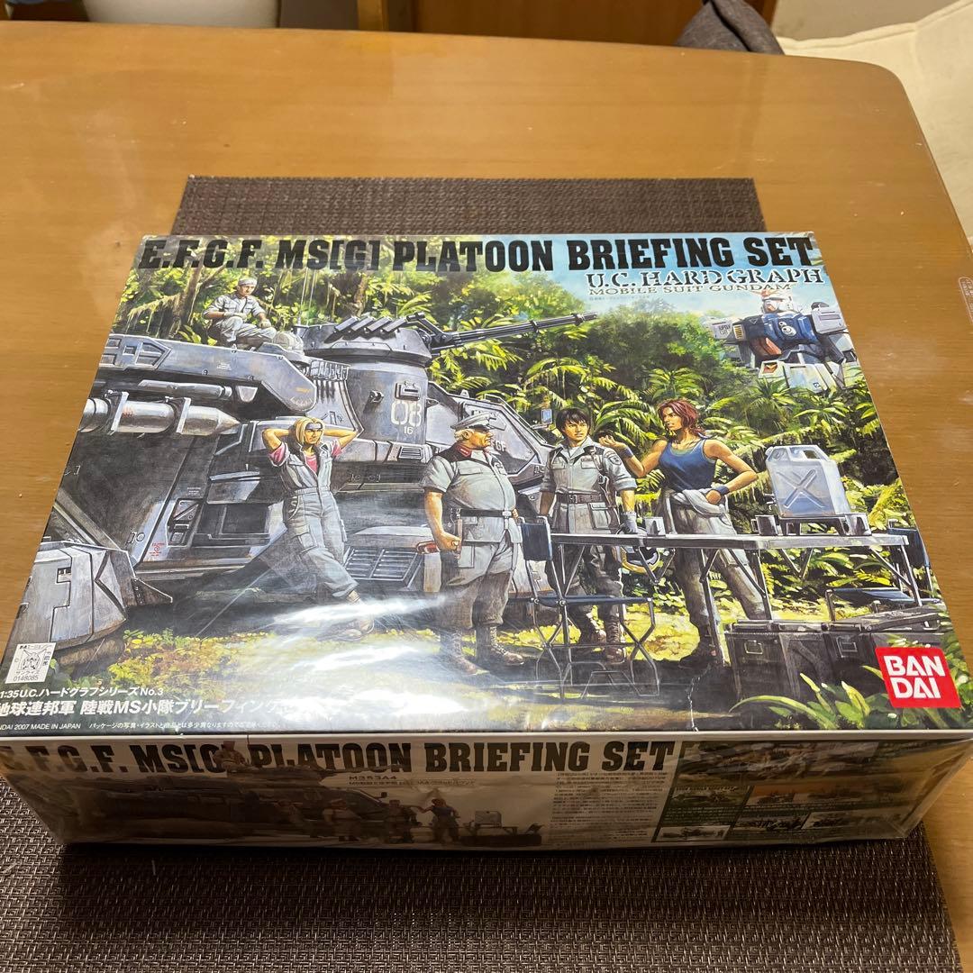 ロボット BANDAI MSIGI PLATOON BRIEFING SET 1/35