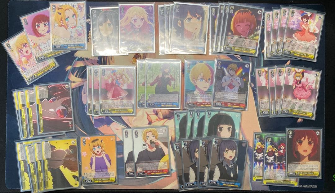 ヴァイスシュヴァルツ　推しの子RR以下各4＋PR