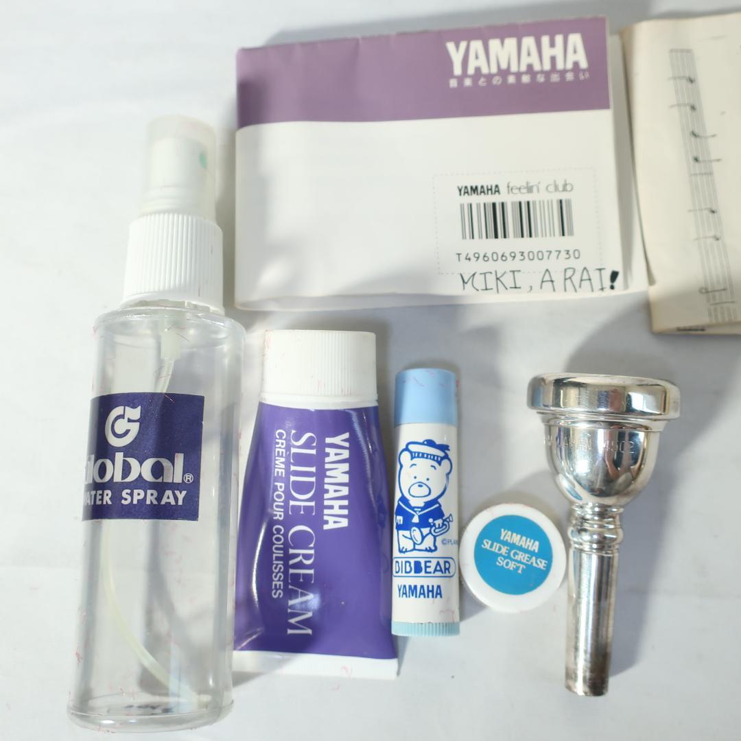 美品 YAMAHA YSL3530R 赤ベル テナートロンボーン ハードケース付