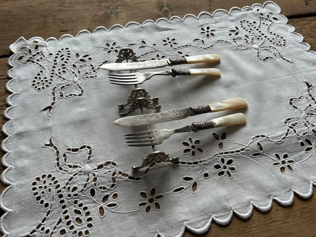 B アンティーク カトラリー3点セット