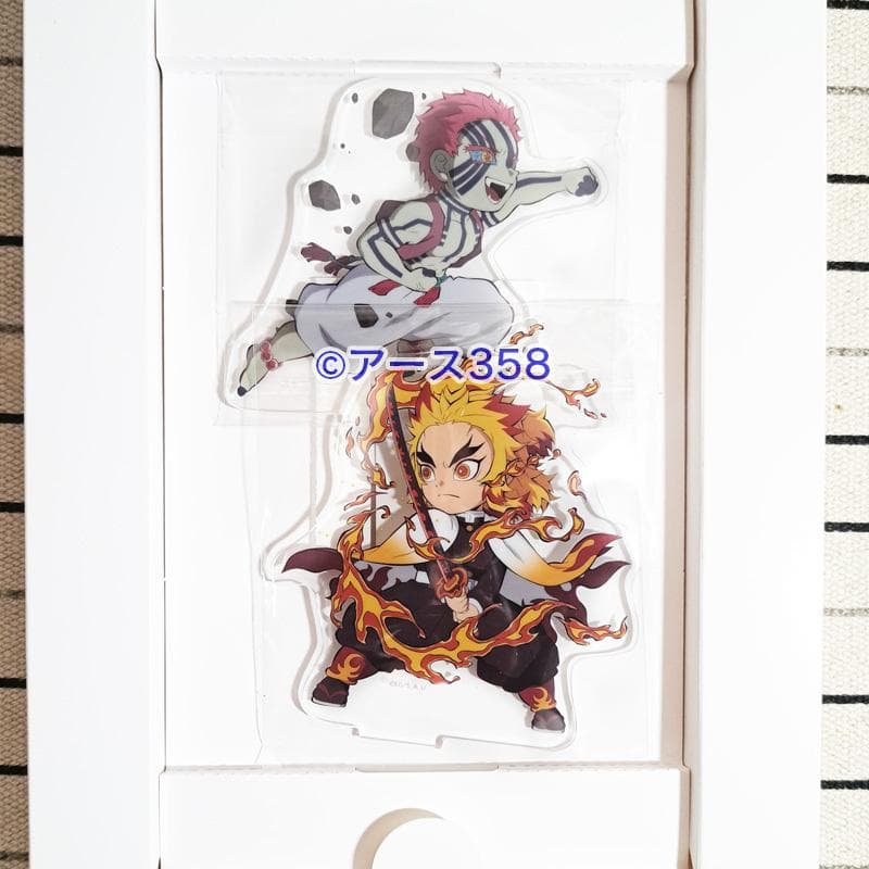 鬼滅の刃　無限列車　心を燃やせ　煉獄杏寿郎　猗窩座　アクリルスタンド