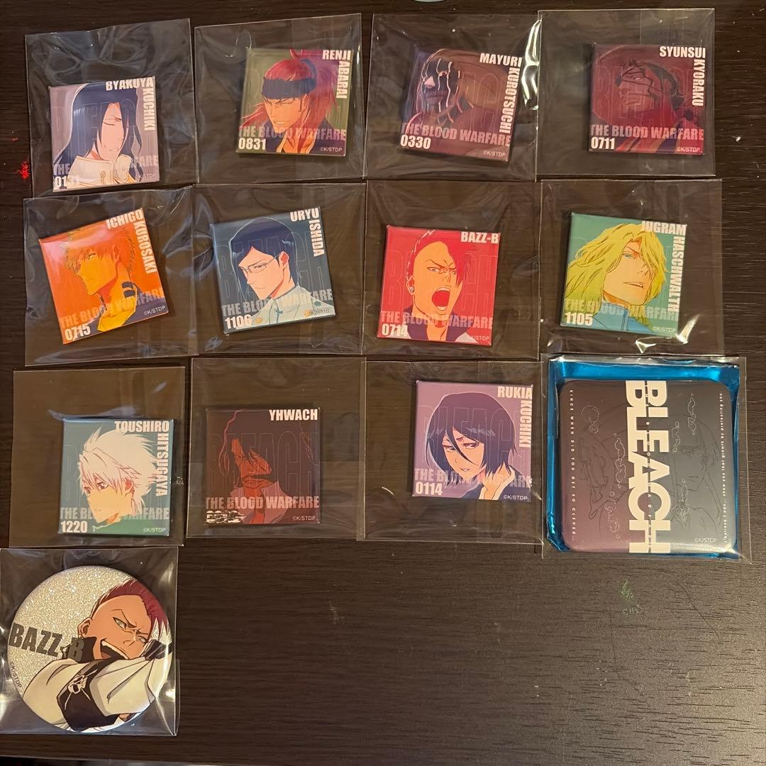 BLEACH 缶バッジ　まとめ売り　13点