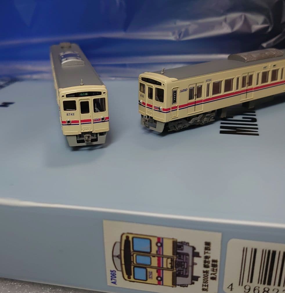 京王 6000系 8両 都営地下鉄線 乗入仕様 新塗装 カプラー密連＋扉色入仕上