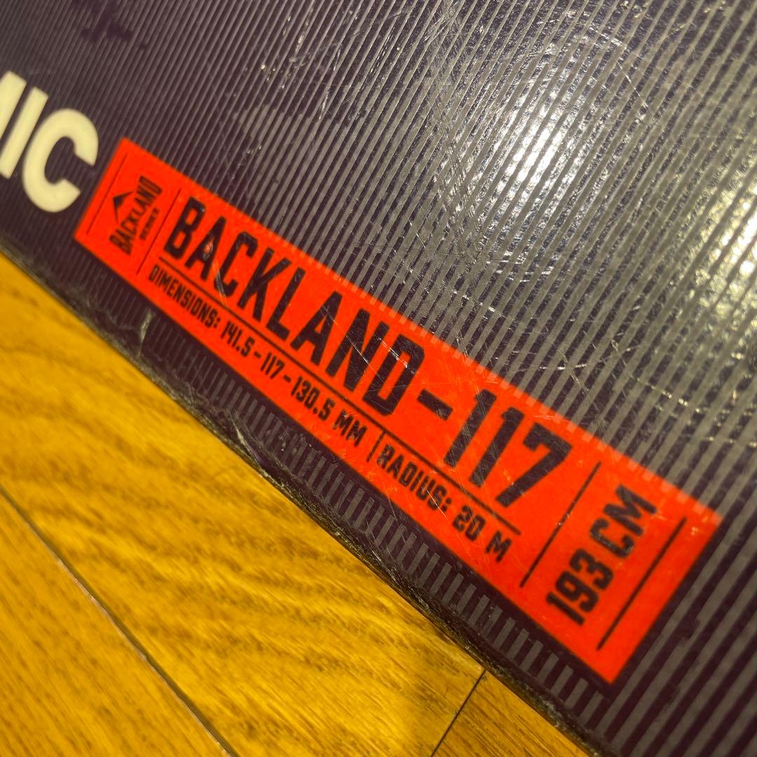 名機atomicアトミックBACKLAND 117&金具セット　パウダーマシン
