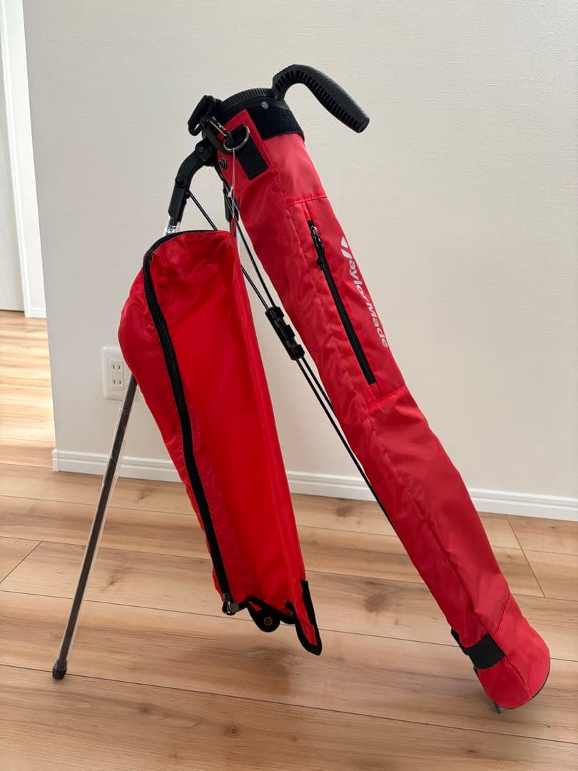 TaylorMade スタンドバッグ クラブケース　赤 新品タグ付き