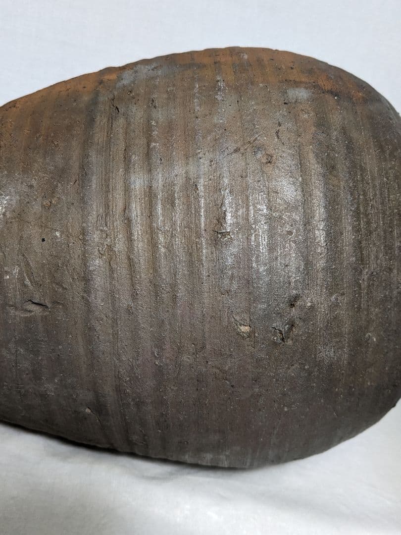 室町時代 古備前 三耳壺 備前焼 三耳壷 置物 インテリア 骨董品 古美術品