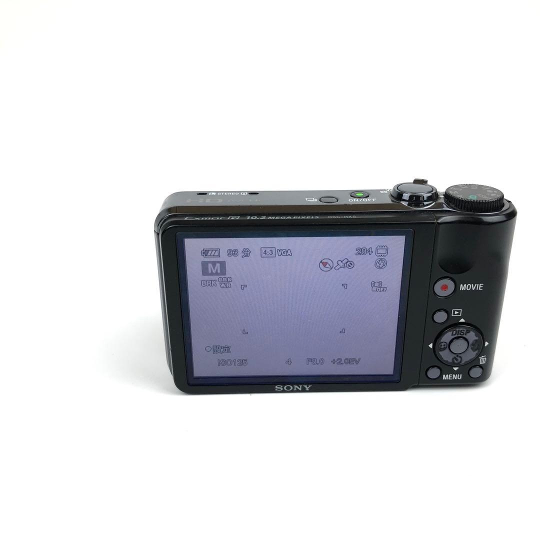 【極美品】SONY DSC-HX5V ブラック Cyber-shot コンデジ