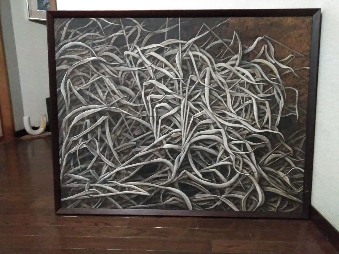 日本画(33)　すすき