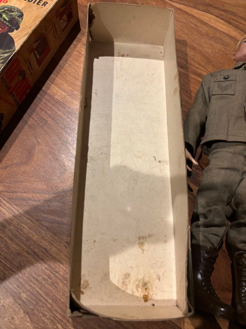 GI Joe アクションソルジャー　フィギュア　火炎放射器　レトロ