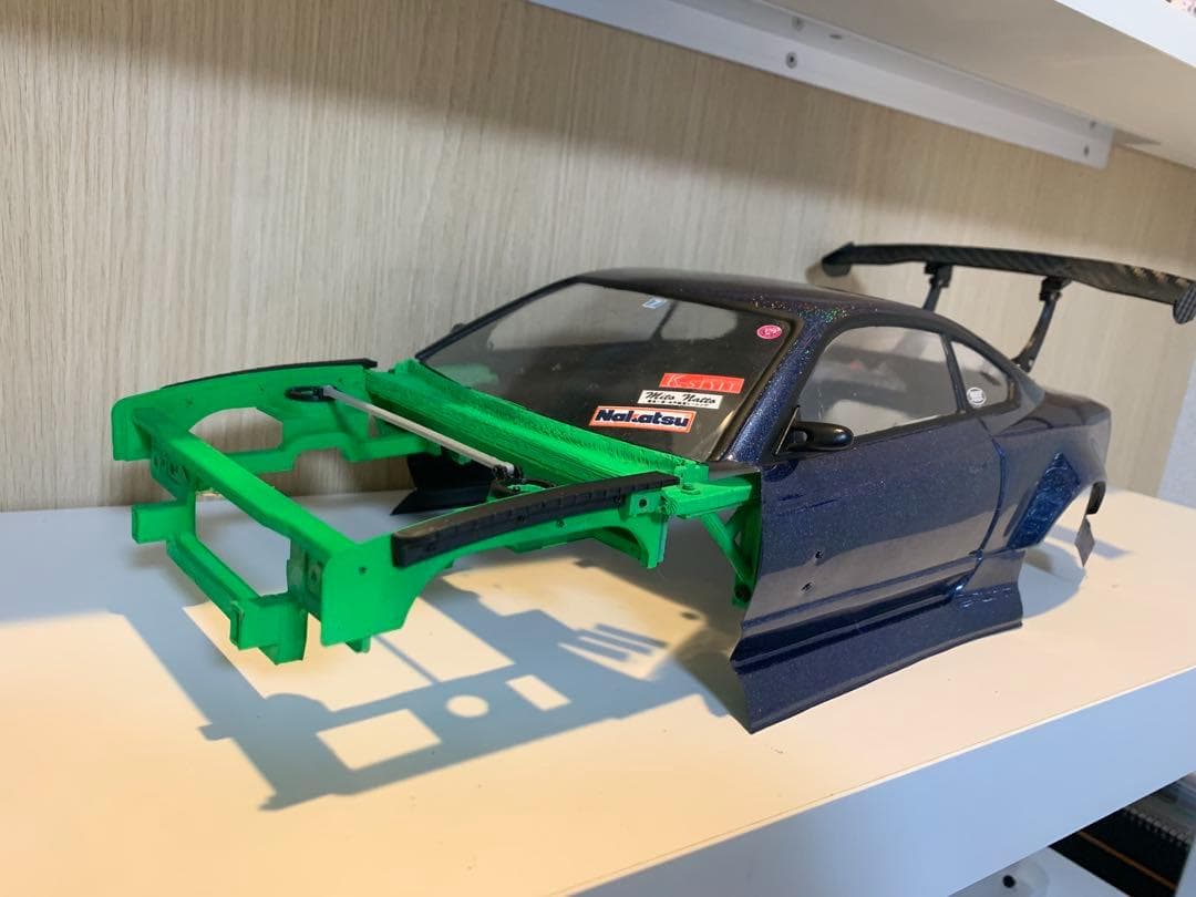 ホビーラジコン How to install engine bay for sr20 1jz