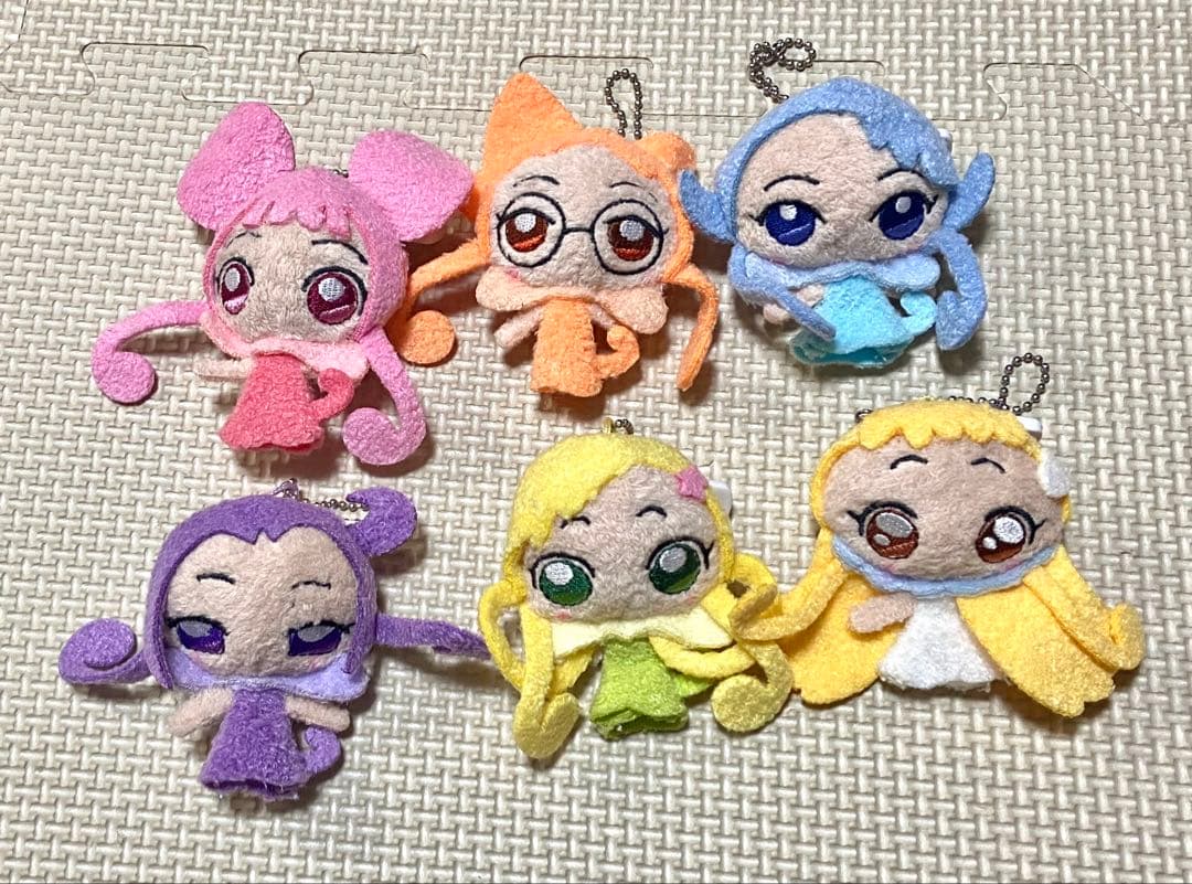 おジャ魔女どれみ　プラッシュマスコット　計6点　まとめ売り