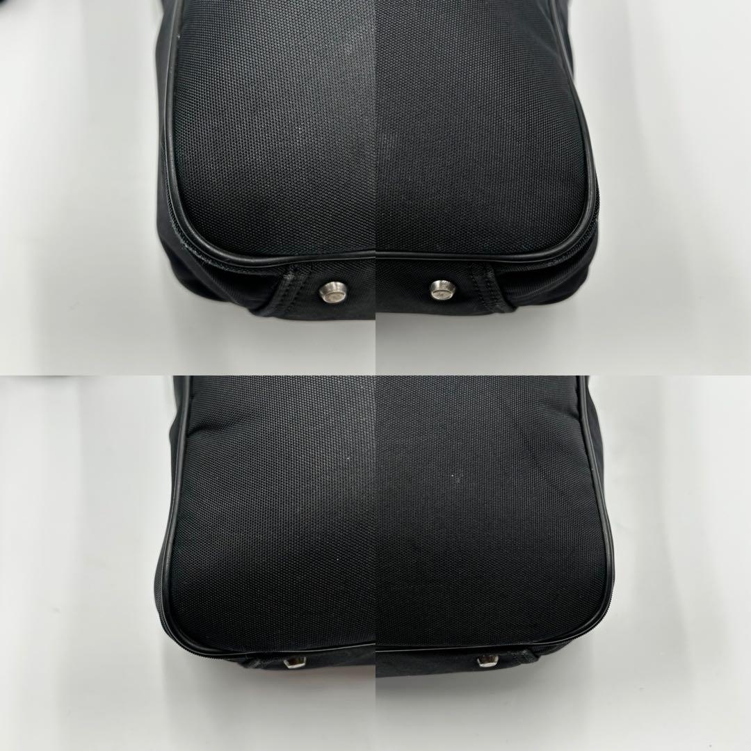 バーバリーブラックレーベル ビジネスバッグA4可　2way チェック　黒