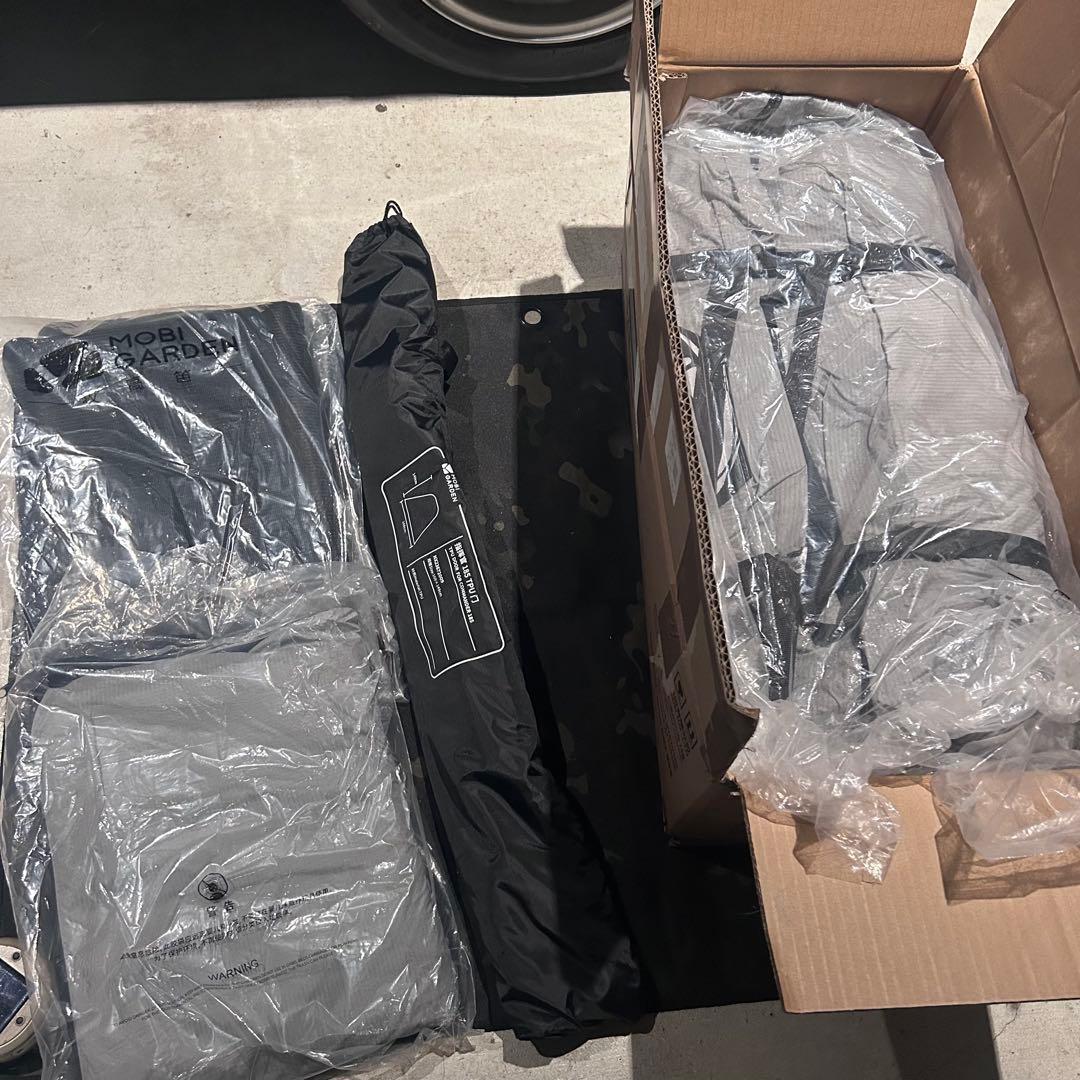 モビガーデン　コマンダー185 ルーフ　グランドシート　TPU透明窓（新品）付き