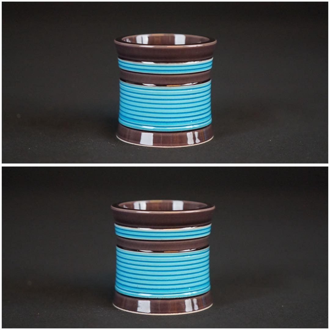 中村翠嵐 紫交趾末広糸目 皆具 共箱 共布 茶道具