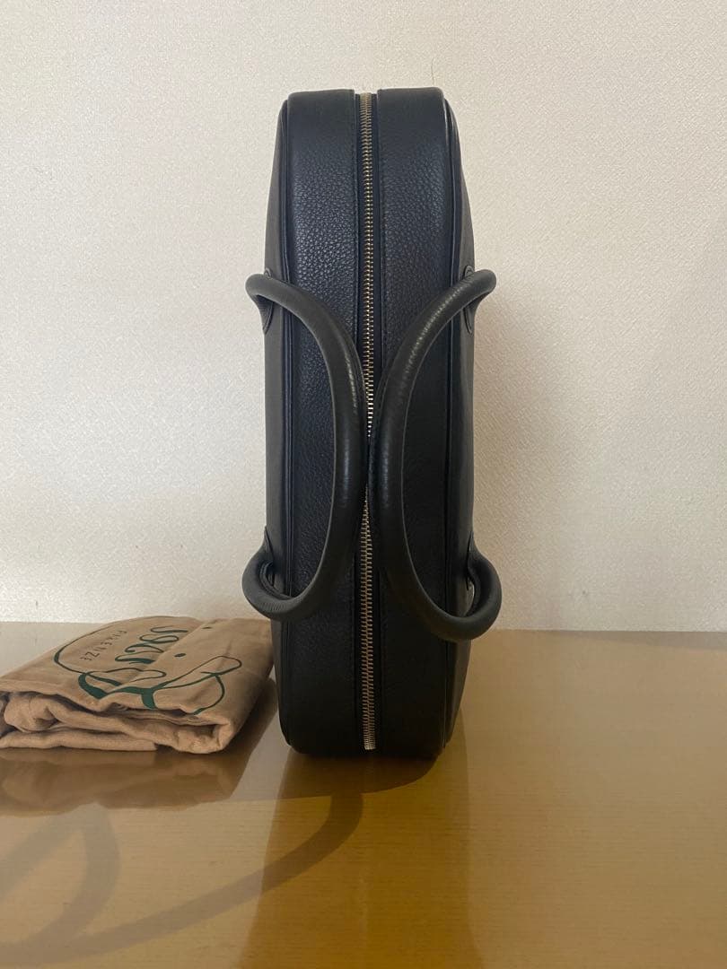 Cisei レザービジネスバッグ 黒