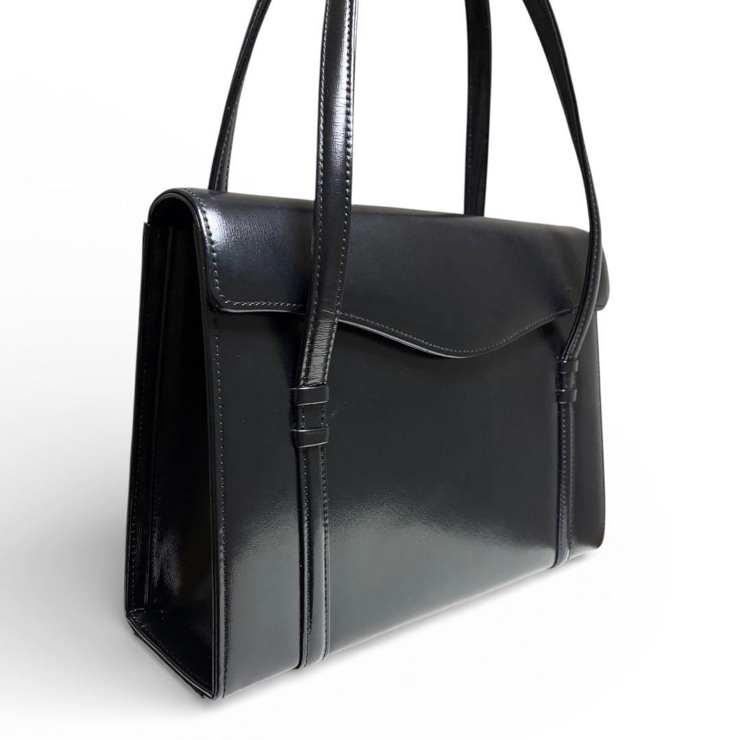 濱野 高級フォーマル ハンドバッグ BLK