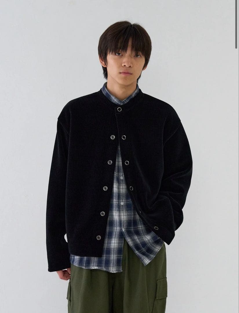 トップス Bargiee CORDUROY BUTTON JACKET