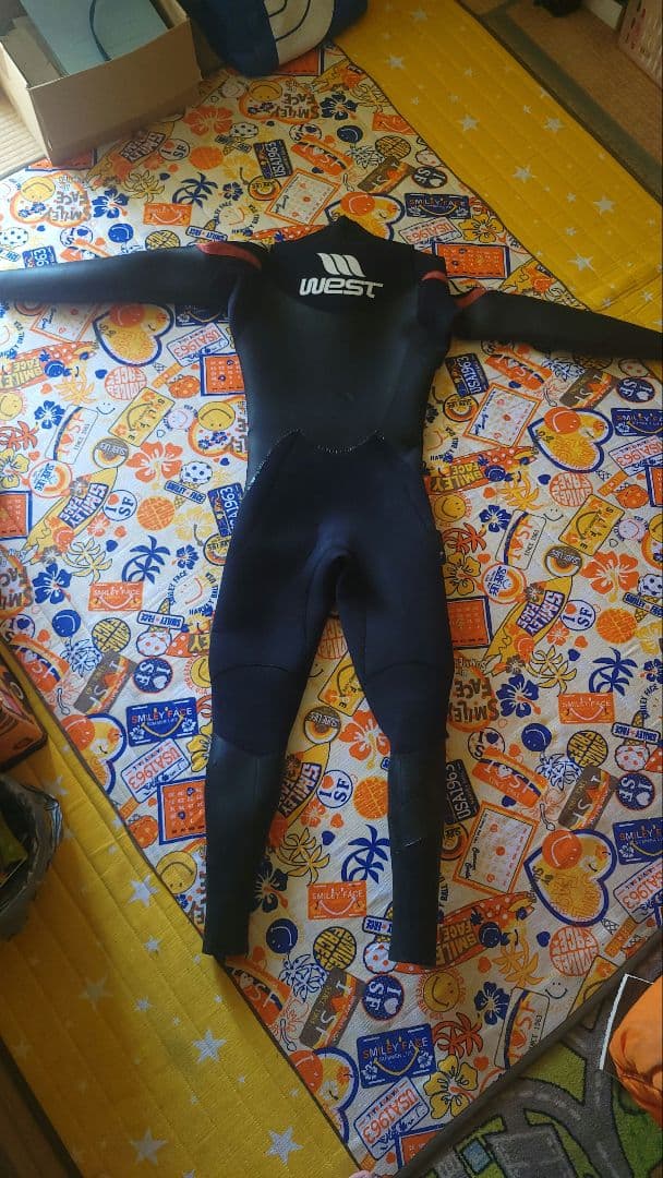 west ウェットスーツ　サーフィン　セミドライ　メンズ
