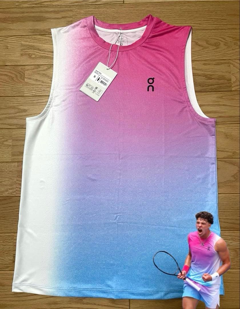 ON Court Tank シェルトン 全米オープン2024着用モデル Sサイズ