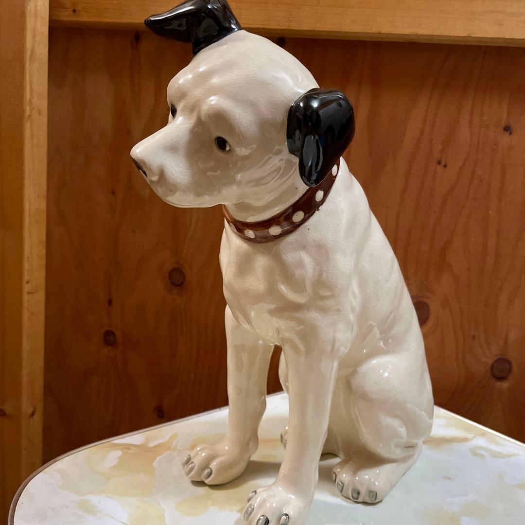 ビクター犬　ニッパー　大きめサイズ　犬　置物　ヴィンテージ
