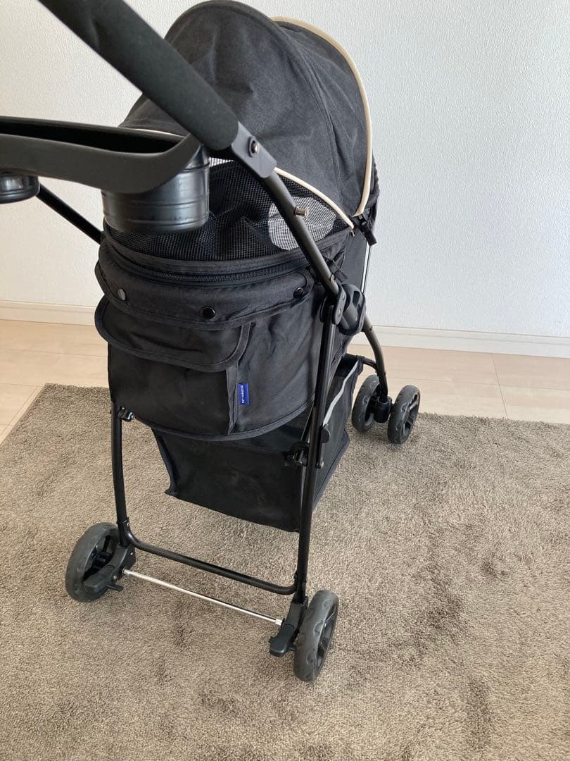 美品⭐️ペットパラダイス犬用カート　黒