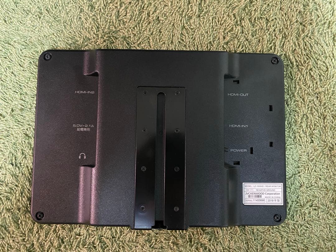 KENWOOD ハイビジョンリアモニター LZ-1000HD 10.1型