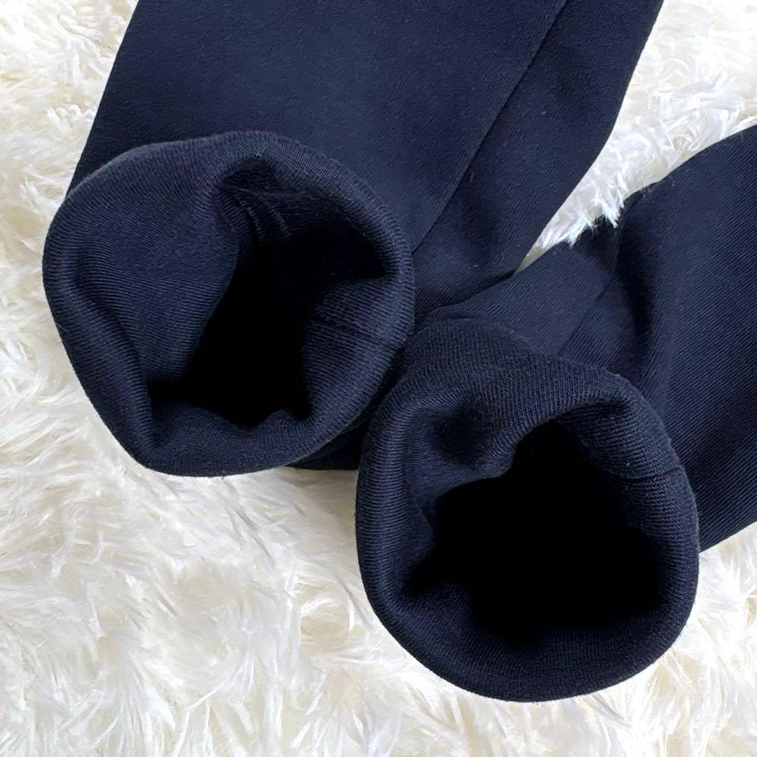 ✨美品・切替✨ヘルノ　ハイブリッド　ダウンジャケット　パーカー　ネイビー　Ｌ相当