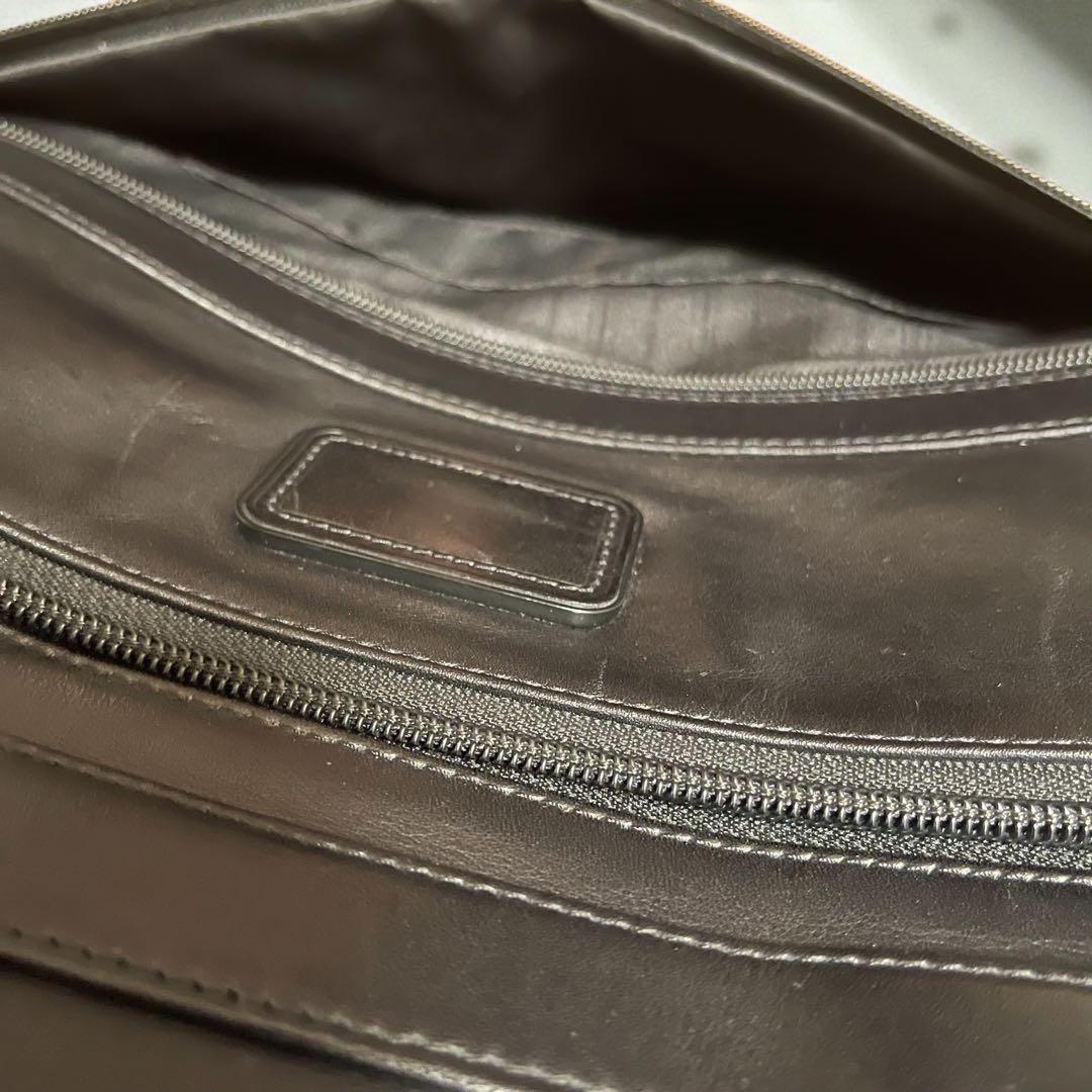 美品 TUMI トゥミ 96111DH 本革 ２WAY ビジネスバッグ 黒