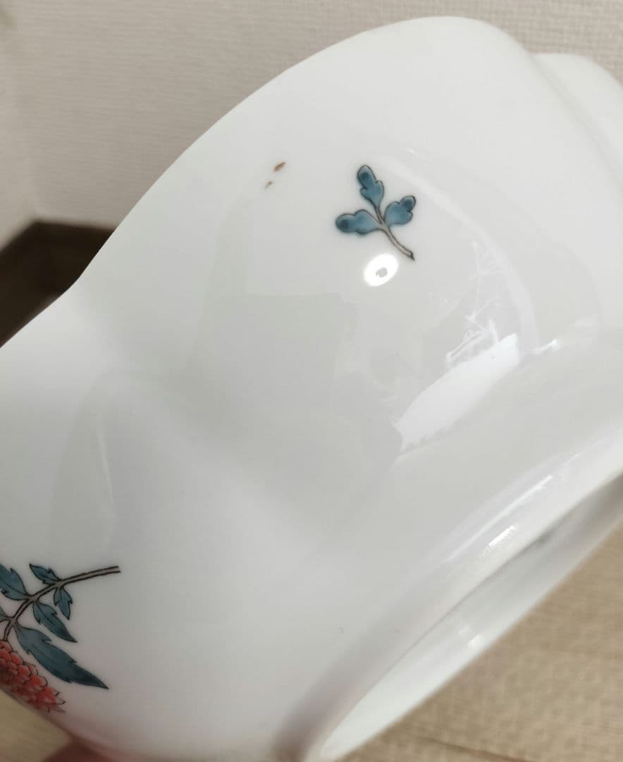 お値下げしました、3枚組　ヴィンテージ 　リモージュ　セラレンアネモネ　ボウル