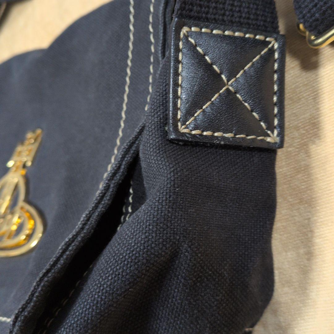 Vivienne Westwood ゴールドオーブショルダーバッグ　黒