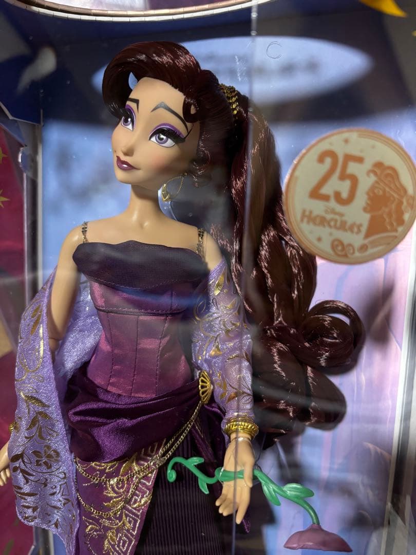 ディズニーストア　メグ　ヘラクレス　メガラ　25周年　限定　ドール　人形
