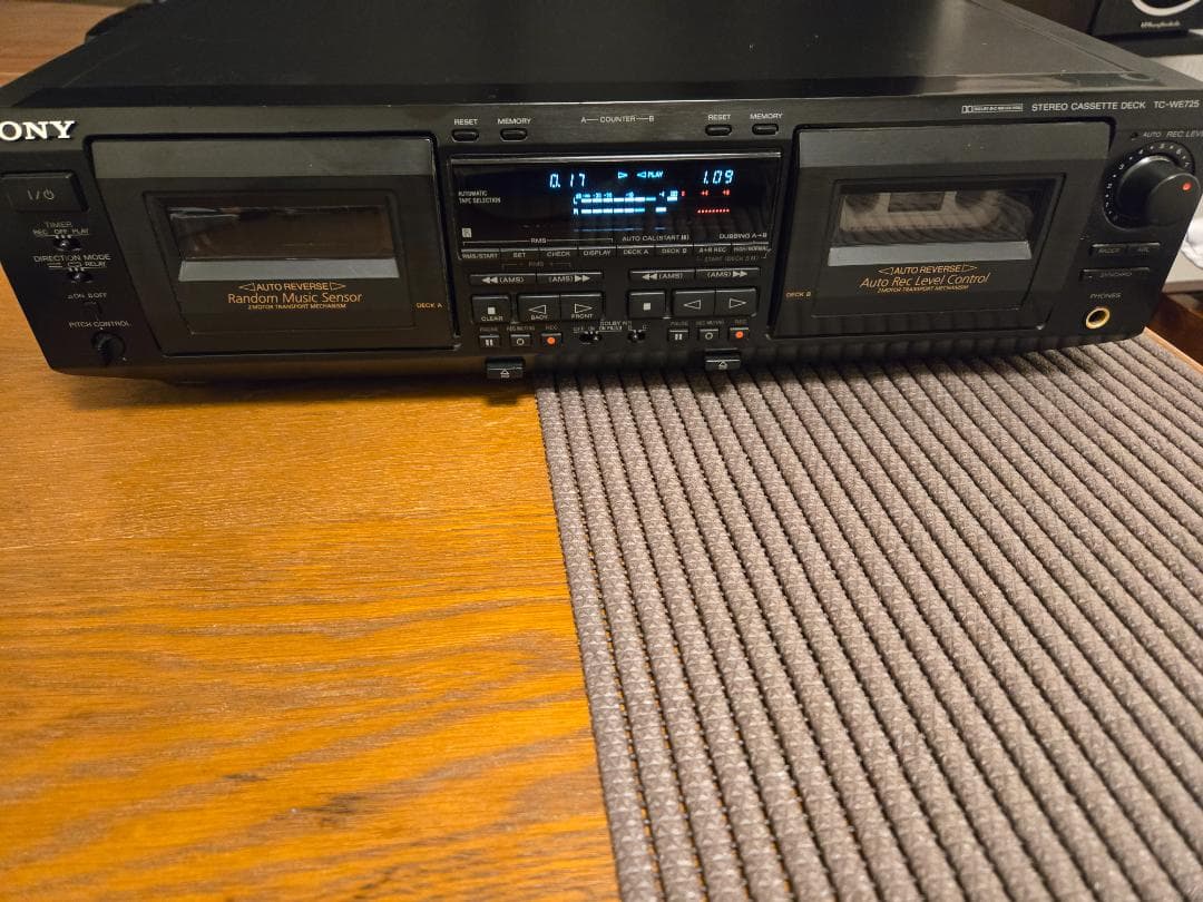 SONY カセットデッキTC-WE725