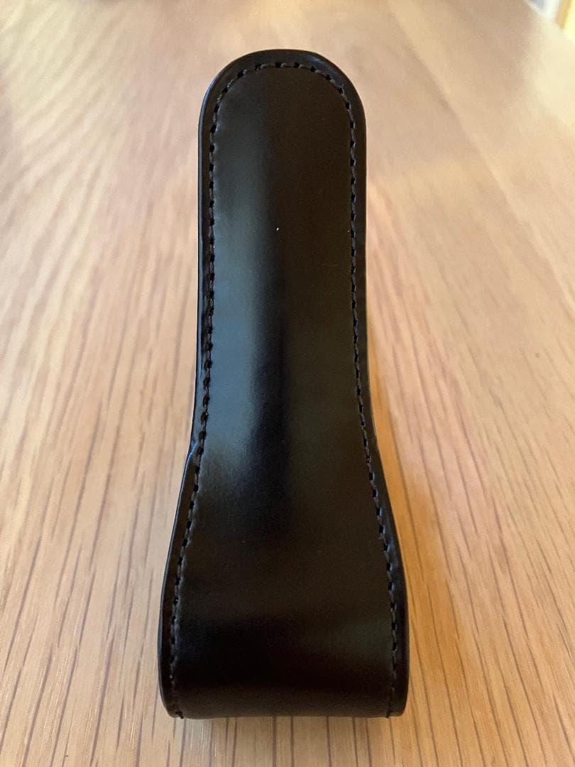 TRIM コードバン 1本挿し ペンケース 肉盛りタイプ チョコ