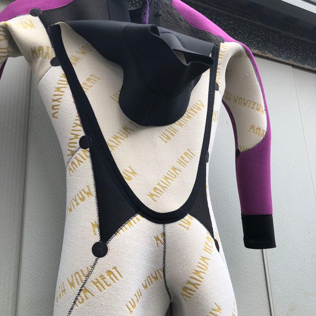 FELLOW セミドライ 5×3mm ウェットスーツ150 冬用裏起毛スキン美品