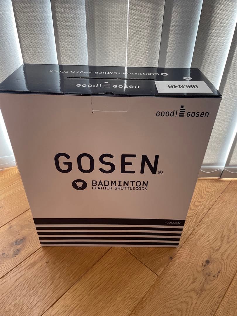 GOSEN GFN160 バドミントン シャトルコック 10ダース　未使用