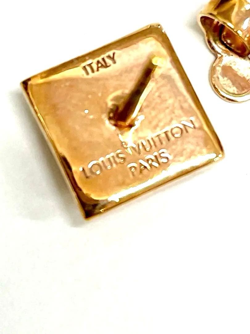 専用　　正規品LOUIS VUITTON ピュッス・ナノグラムテニスピアス　片方