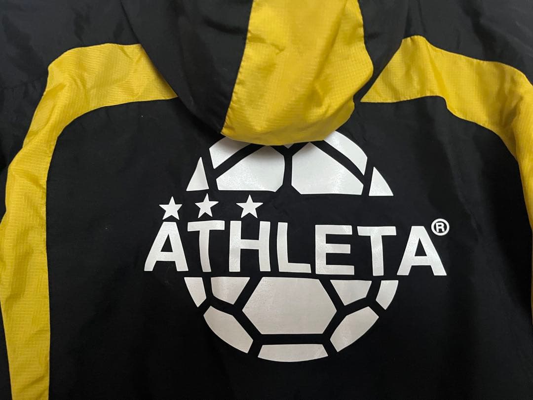 ☆USED☆ アスレタ ウインドブレーカー 140センチ ブラック