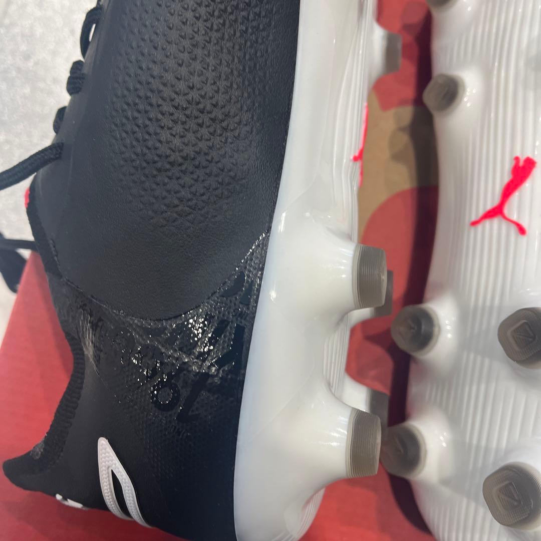 Puma プーマ　サッカーシューズ ブラック/シルバー