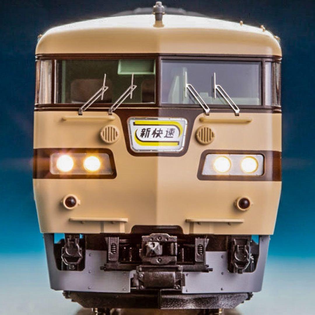 TOMIX 16番(HO) 国鉄 117系近郊電車 (新快速)【新品,未使用品】