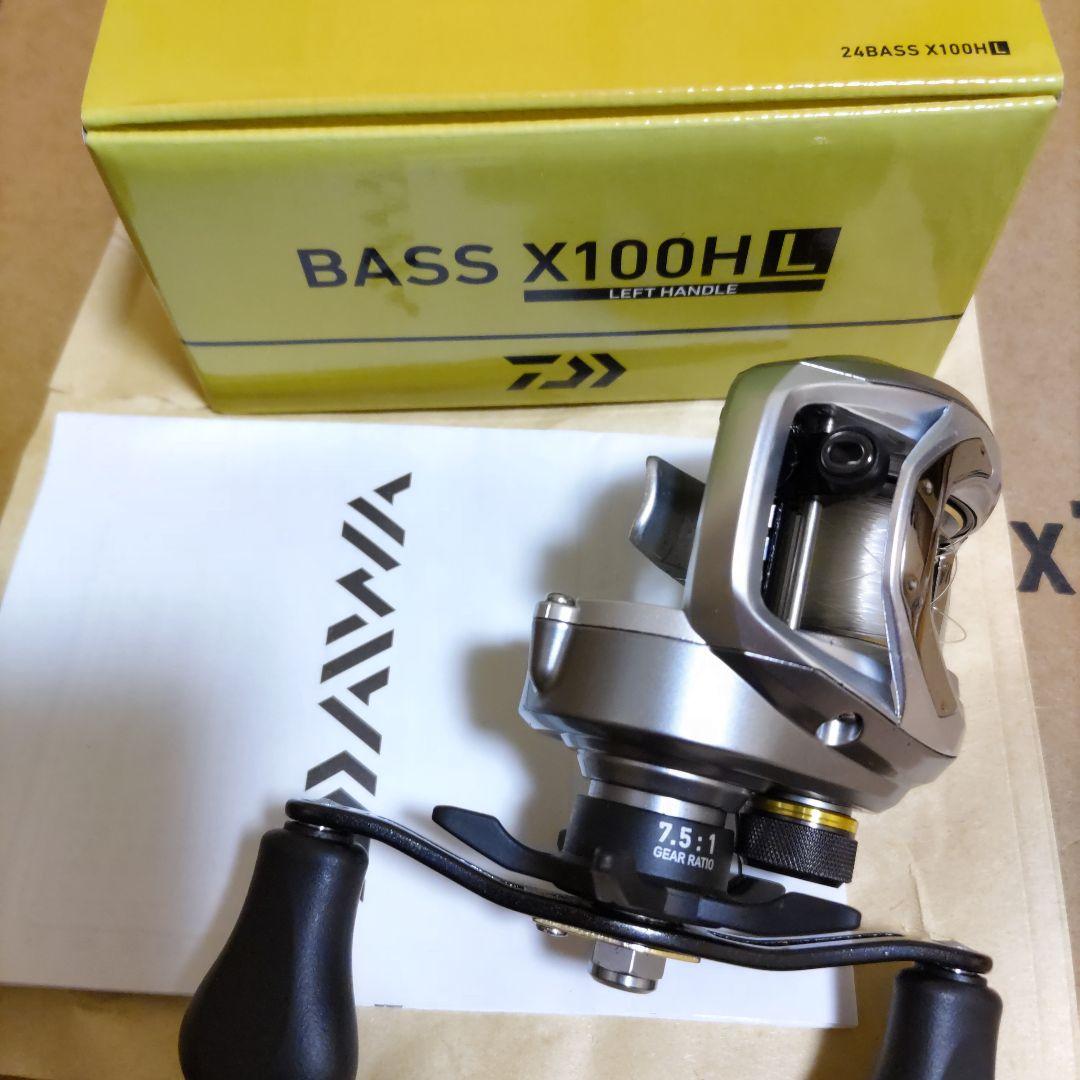daiwaダイワ24バスXBassX100HL左ハンドルベイトリール