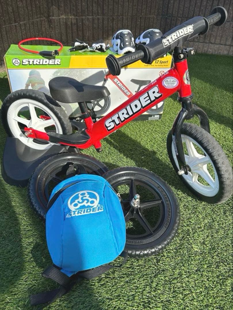 【美品】STRIDER 12 Sport RED➕純正付属品セット