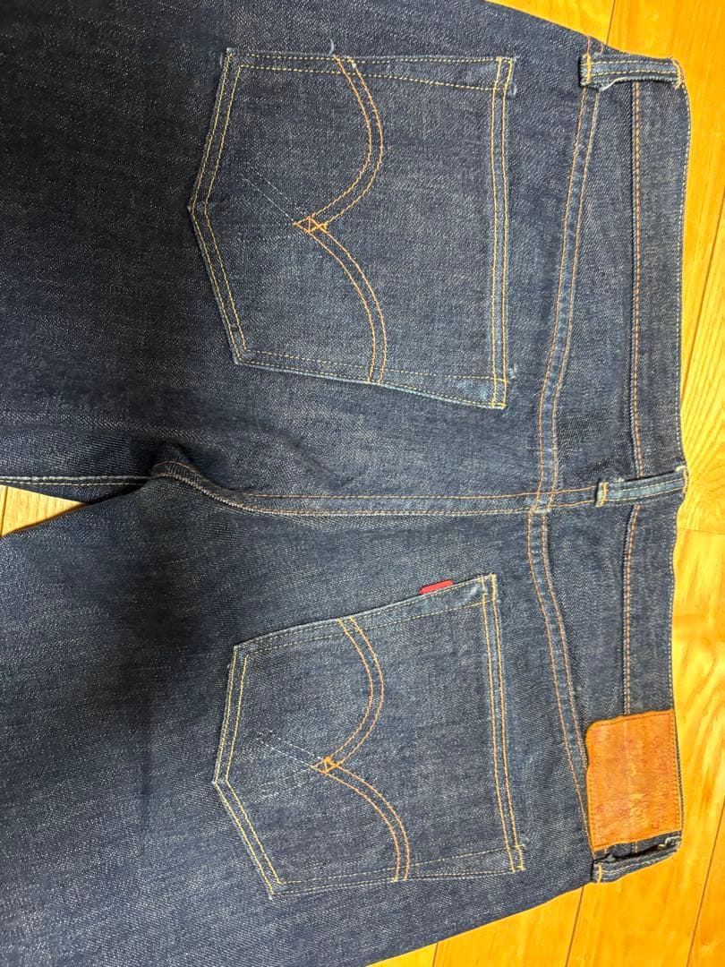 フルカウントFULLCOUNTリジットデニム35インチ