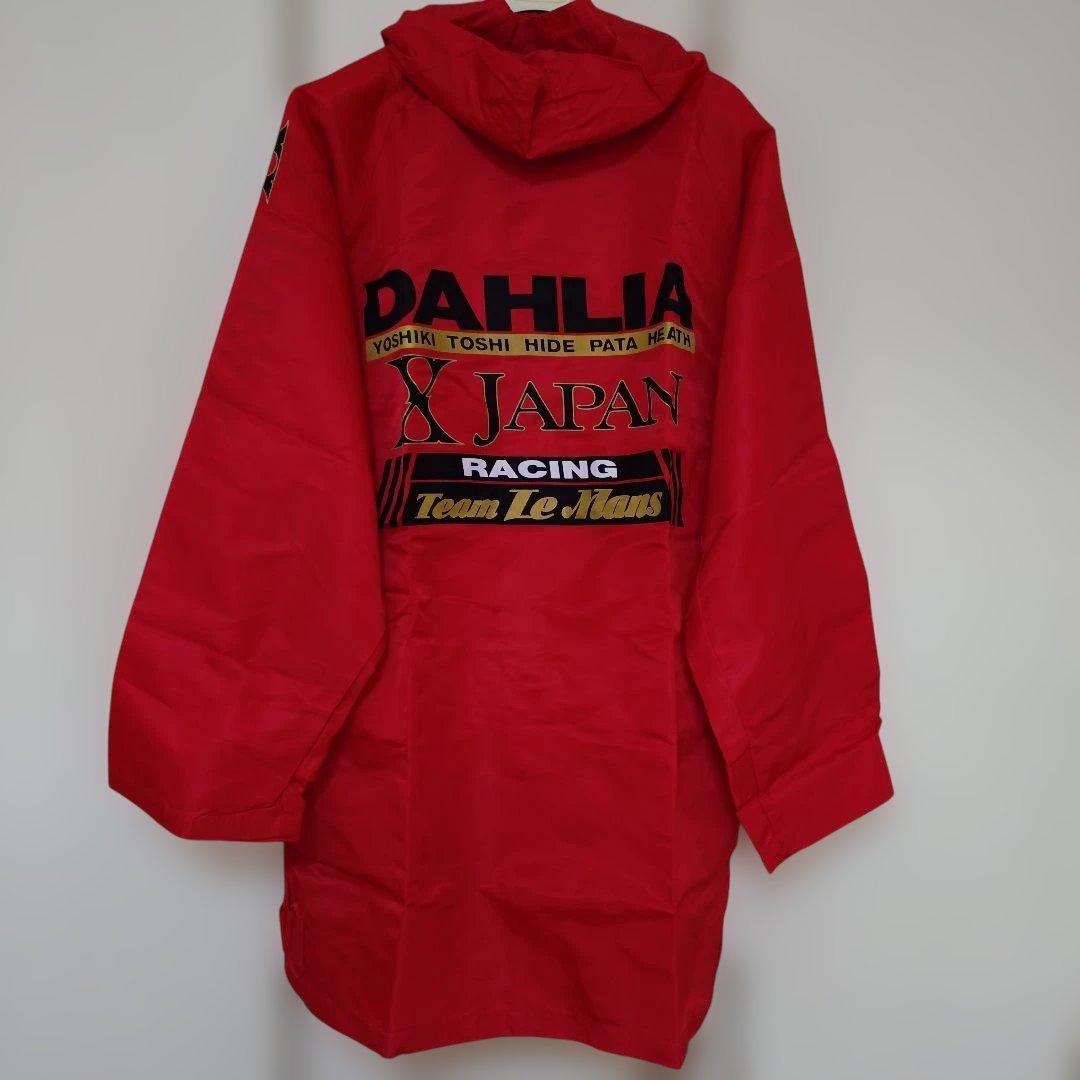 未使用　XJAPANジャパン/DHALIAダリア/レインコート/レッド